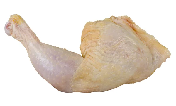 Pieza de cuarto de pollo fresco — Foto de Stock