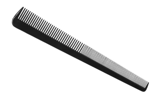 Barbers Black Comb — Stock Photo, Image