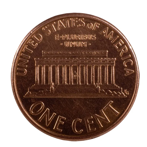 Um centavo close-up — Fotografia de Stock