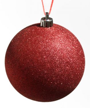  Kırmızı yılbaşı süsleme