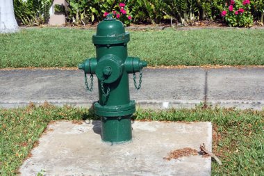 Yeşil yangın musluğu