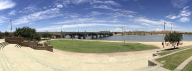 Tuz Gölü nehir, Tempe, Az Mill Avenue Köprüsü