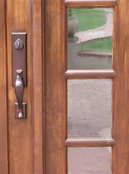 Door With Reflection — Stock Photo, Image