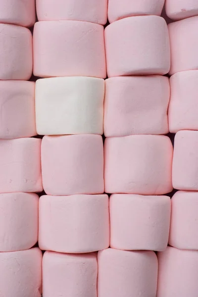 Marshmallows fundo alimentar — Fotografia de Stock