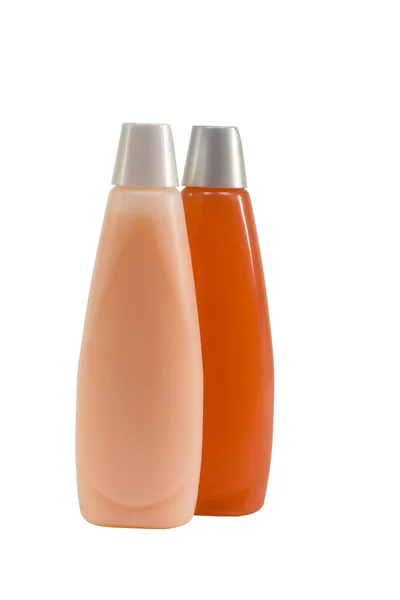 Shampoo und Conditioner in Flaschen — Stockfoto