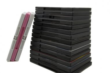 DVD kutuları portre