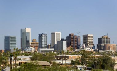 Phoenix şehri şehir merkezinde, Az