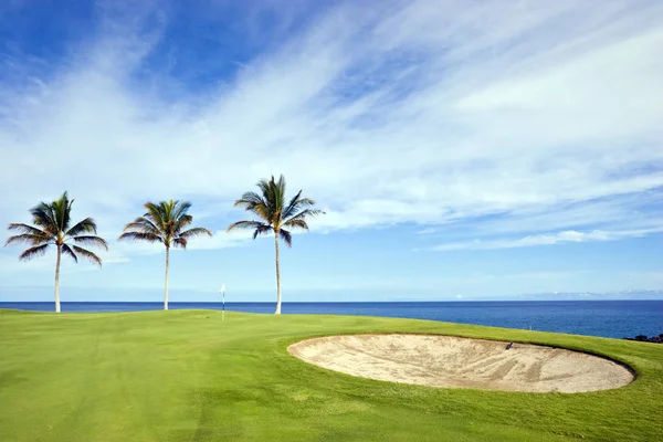 Golf Course, Kona, HI — Stock Photo, Image