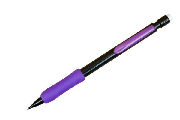 Шкільний олівець з гумкою — стокове фото