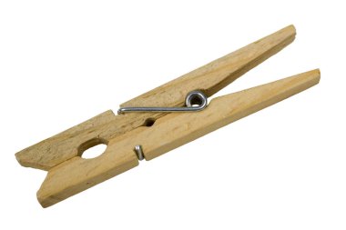 Klasik ahşap mandal