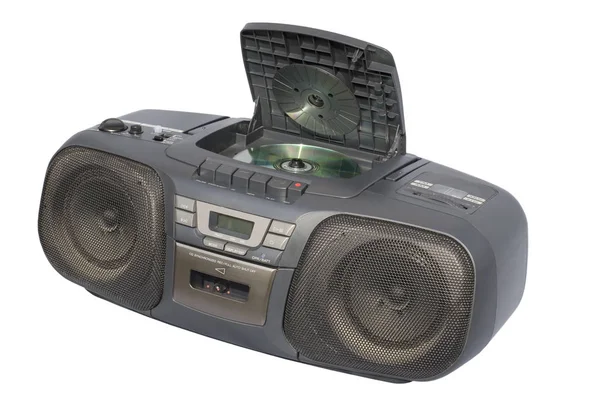 Black Boom Box — Stock fotografie