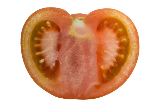 Die Hälfte der Tomate — Stockfoto