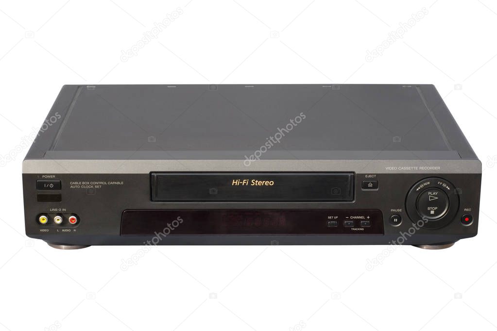 Black Hi-Fi VCR
