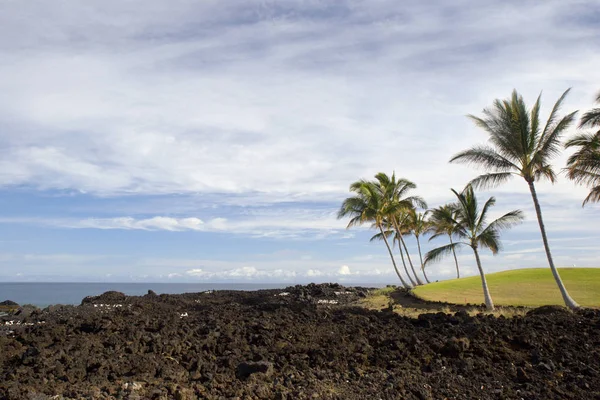 Wybrzeża Pacyfiku Hawaii Kona wyspy — Zdjęcie stockowe