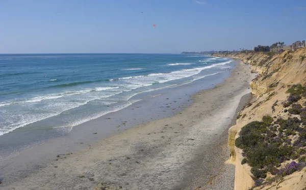 Azure Shore of Solana Beach, CA — Stock Photo, Image