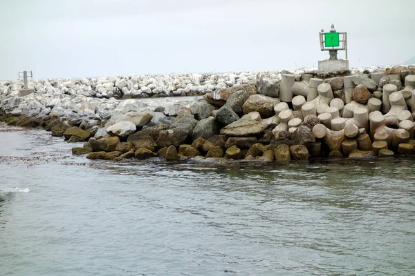 Ventura limanında Breakewater — Stok fotoğraf