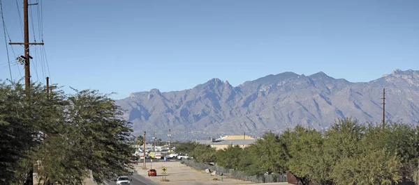 Bedrijven en residentiële Zuid-Tucson, Az — Stockfoto