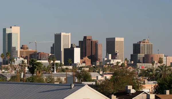 Cubiertas centro de la ciudad de Phoenix, Az — Foto de Stock