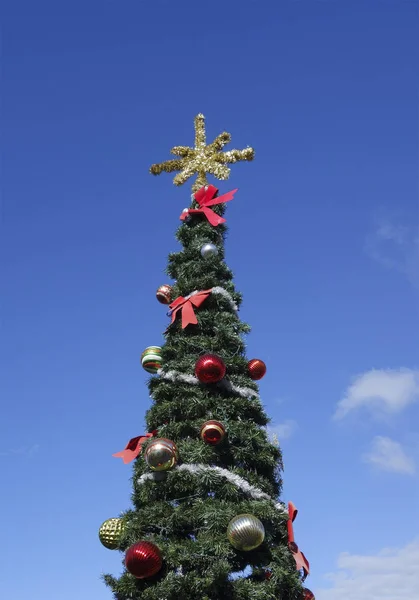 Christmas Reaching for the Sky — Stock Photo, Image