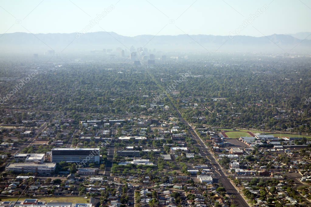 Central Avenue to Phoenix Downtown, AZ