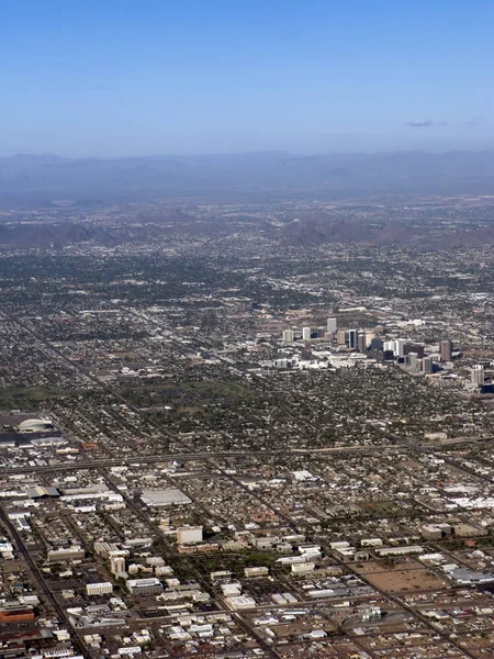 Vue aérienne de Phoenix, AZ — Photo