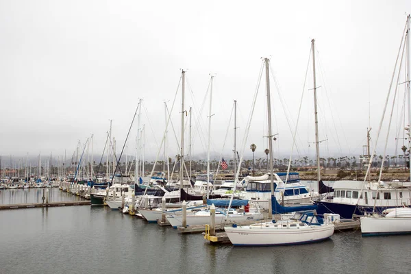 Yates en Ventura Marina — Foto de Stock
