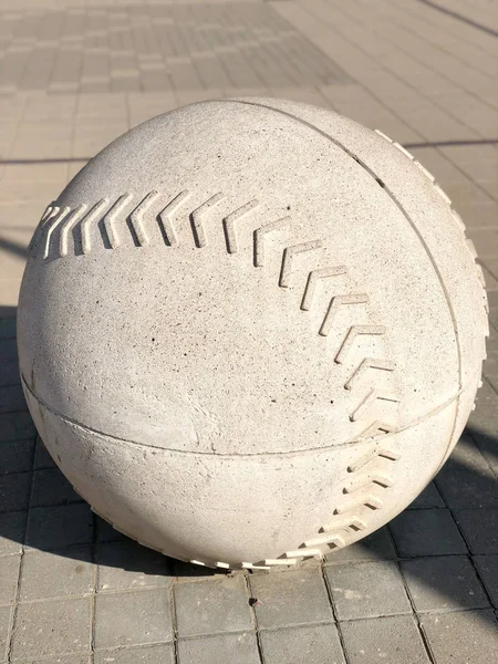 Baseball sten bollen — Stockfoto