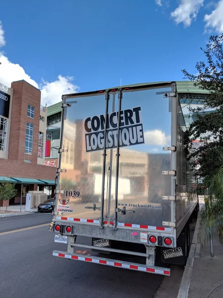 Konzert logistique trailer in phoenix, az — Stockfoto