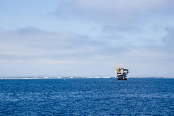 Plataforma petrolera Océano — Foto de Stock