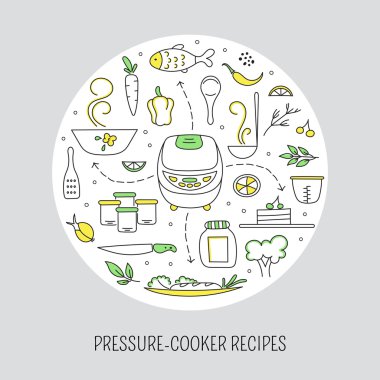 Düdüklü tencere kartı şablonu