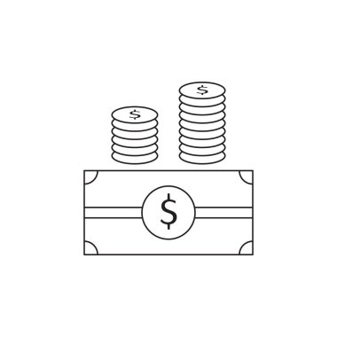 Para çizgisi simgesi