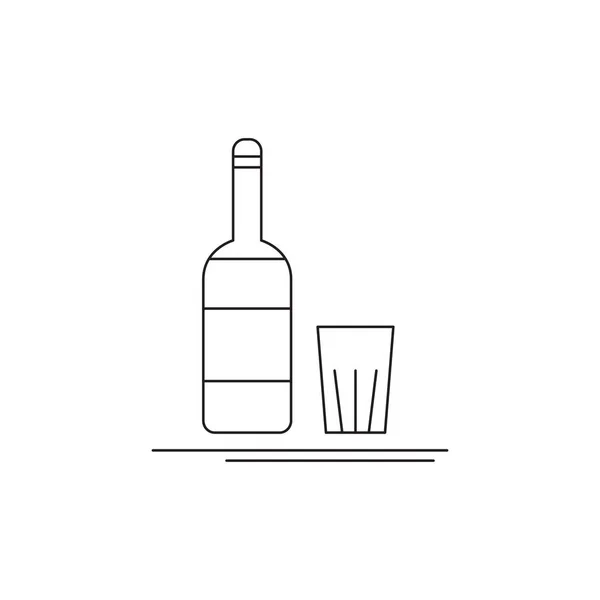 酒精线图标 — 图库矢量图片