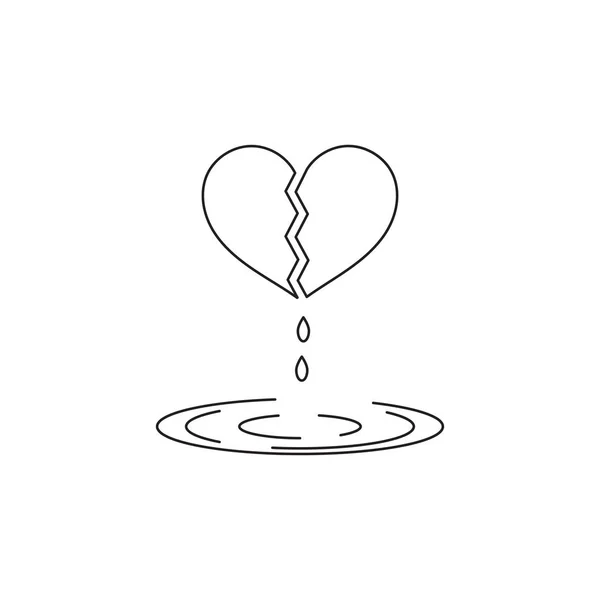 Featured image of post Heart Broken Line Art Quality vector line set such as door hanger padlock bed broken heart love heart heart love