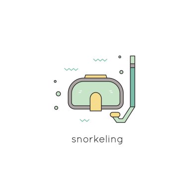 Şnorkel satırı simgesi