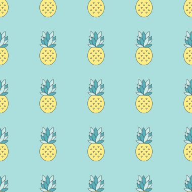 Ananas pürüzsüz desen