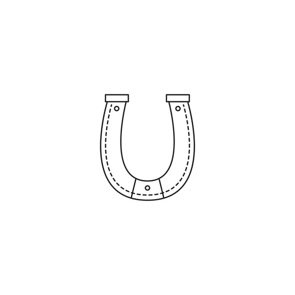 Horseshoe ikon — Stock vektor