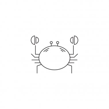 Yengeç çizgisi simgesi