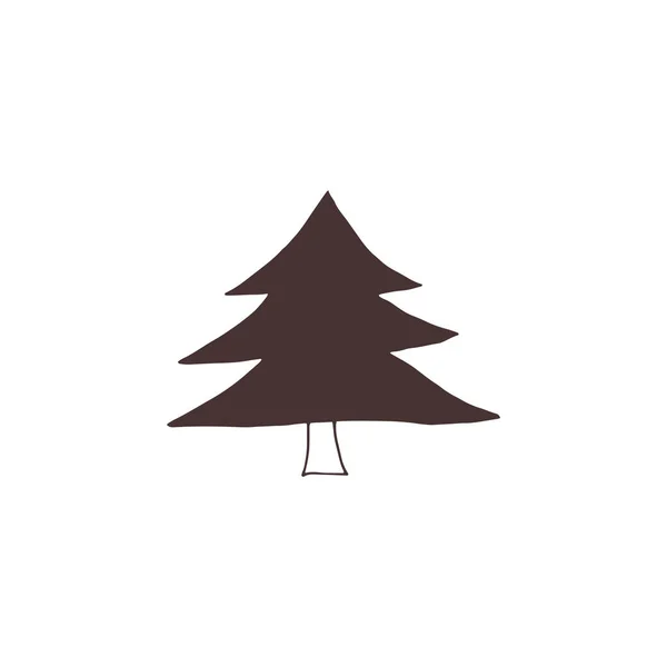 Vetor árvore de Natal — Vetor de Stock