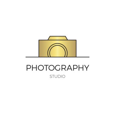 Fotoğraf satırı logo şablonu