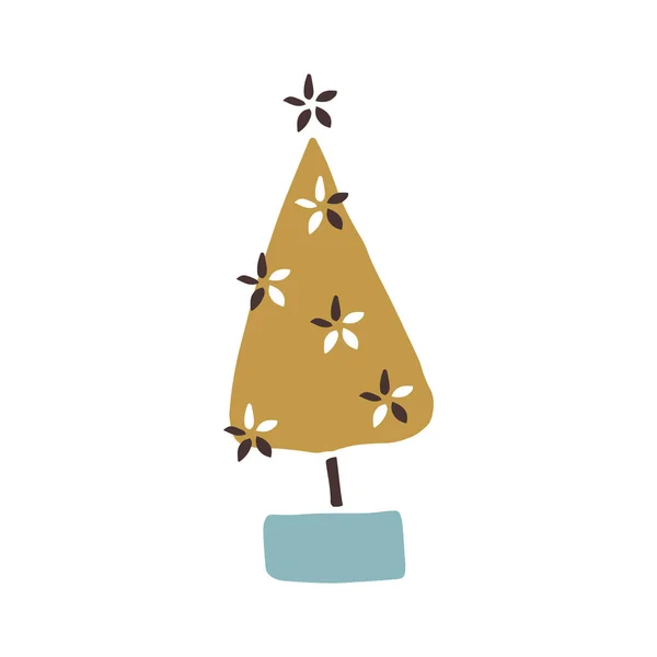 Vetor árvore de Natal — Vetor de Stock