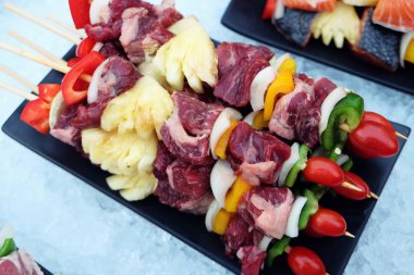 Bar-B-Q, Barbekü Izgara, Barbekü, sokak gıda Tayland