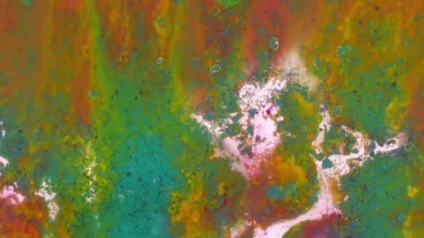 Ανθηρογραφία χρωμάτων — Αρχείο Βίντεο