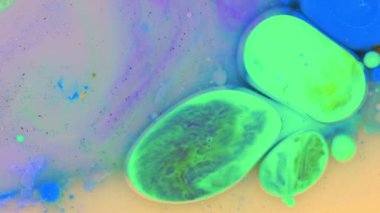 Su kabarcıkları mürekkep