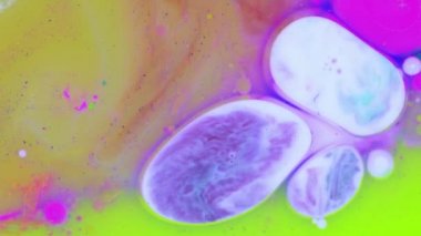 Su kabarcıkları mürekkep