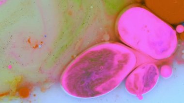 Su kabarcıkları mürekkep