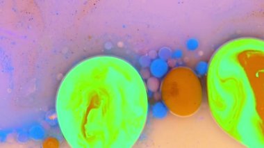 Su kabarcıkları mürekkep