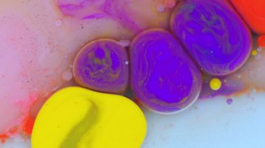 Su kabarcıkları mürekkep