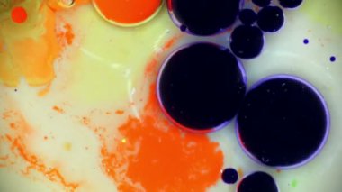 Su kabarcıkları mürekkep