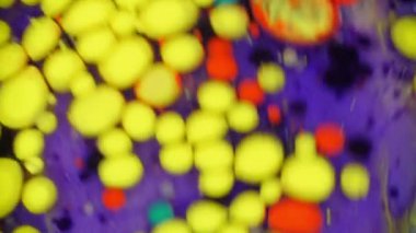 Su kabarcıkları mürekkep