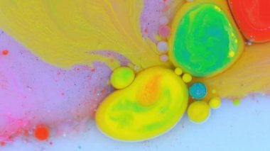 Su kabarcıkları mürekkep